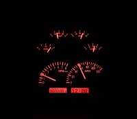 Dakota Digital VHX Gauge System Black Alloy Red | 1949-50 Chevy Car | Dakota Digital | 70100