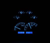 Dakota Digital VHX Gauge System Silver Alloy Blue | 1949-50 Chevy Car | Dakota Digital | 70102