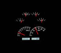 Dakota Digital VHX Gauge System Silver Alloy White | 1949-50 Chevy Car | Dakota Digital | 70104