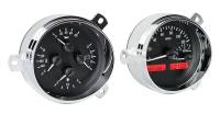 Dakota Digital VHX Gauge System Black Alloy Red | 1951-52 Chevy Car | Dakota Digital | 70108