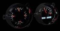 Dakota Digital VHX Gauge System Black Alloy White | 1951-52 Chevy Car | Dakota Digital | 70109