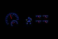 Dakota Digital HDX Gauge System Black Alloy | 1953-54 Chevy Car | Dakota Digital | 70121