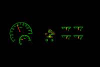 Dakota Digital HDX Gauge System Silver Alloy | 1953-54 Chevy Car | Dakota Digital | 70122