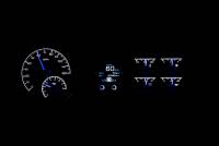 Dakota Digital HDX Gauge System Silver Alloy | 1953-54 Chevy Car | Dakota Digital | 70122