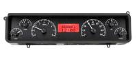 Dakota Digital VHX Gauge System Black Alloy Red | 1968-69 Buick Skylark or GS | Dakota Digital | 24920