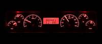 Dakota Digital VHX Gauge System Black Alloy Red | 1968-69 Buick Skylark or GS | Dakota Digital | 24923