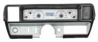 Dakota Digital VHX Gauge System Silver Alloy White