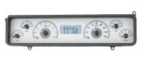 Dakota Digital VHX Gauge System Black Alloy White | 1968-69 Buick Skylark or GS | Dakota Digital | 24924