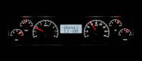 Dakota Digital VHX Gauge System Black Alloy White | 1968-69 Buick Skylark or GS | Dakota Digital | 24924