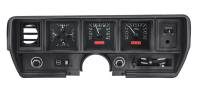 Dakota Digital VHX Gauge System Black Alloy Red