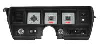 Dakota Digital VHX Gauge System Silver Alloy Red