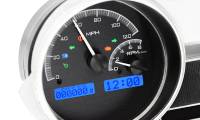Dakota Digital VHX Gauge System Black Alloy Blue | 1966-67 Oldsmobile Cutlass | Dakota Digital | 24932