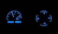 Dakota Digital VHX Gauge System Black Alloy Blue | 1966-67 Oldsmobile Cutlass | Dakota Digital | 24932