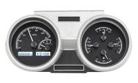 Dakota Digital VHX Gauge System Black Alloy White