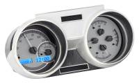 Dakota Digital VHX Gauge System Silver Alloy Blue | 1966-67 Oldsmobile Cutlass | Dakota Digital | 24935