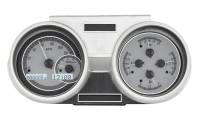 Dakota Digital VHX Gauge System Silver Alloy White