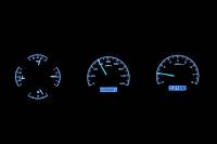 Dakota Digital VHX Gauge System Black Alloy Blue | 1968-69 Oldsmobile Cutlass | Dakota Digital | 24938