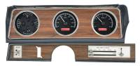 Dakota Digital VHX Gauge System Black Alloy Red