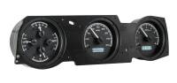 Dakota Digital VHX Gauge System Black Alloy White