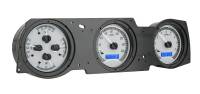 Dakota Digital VHX Gauge System Silver Alloy Blue | 1970-72 Oldsmobile Cutlass | Dakota Digital | 24948