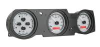 Dakota Digital VHX Gauge System Silver Alloy Red | 1970-72 Oldsmobile Cutlass | Dakota Digital | 24949