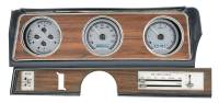 Dakota Digital VHX Gauge System Silver Alloy White