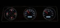 Dakota Digital VHX Gauge System Silver Alloy White | 1970-72 Oldsmobile Cutlass | Dakota Digital | 24950