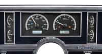 Dakota Digital VHX Gauge System Black Alloy White