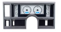 Dakota Digital VHX Gauge System Silver Alloy Blue | 1984-87 Buick Regal | Dakota Digital | 60033