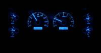 Dakota Digital VHX Gauge System Silver Alloy Blue | 1984-87 Buick Regal | Dakota Digital | 60033