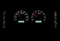 Dakota Digital VHX Gauge System Silver Alloy White | 1984-87 Buick Regal | Dakota Digital | 60035