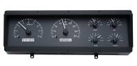 Dakota Digital VHX Gauge System Black Alloy White