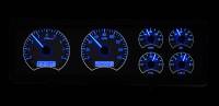 Dakota Digital VHX Gauge System Silver Alloy Blue | 1978-88 Oldsmobile Cutlass | Dakota Digital | 60043