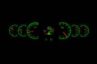 Dakota Digital HDX Gauge Series Black Alloy | 1978-88 Oldsmobile Cutlass | Dakota Digital | 60046