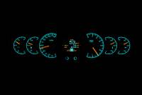 Dakota Digital HDX Gauge Series Black Alloy | 1978-88 Oldsmobile Cutlass | Dakota Digital | 60046