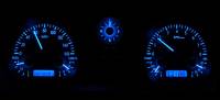 Dakota Digital VHX Gauge System Silver Alloy Blue | 1963-65 Buick Riviera | Dakota Digital | 70134