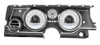 Dakota Digital VHX Gauge System Silver Alloy White