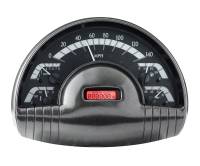 Dakota Digital VHX Gauge System Black Alloy Red
