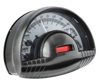 Dakota Digital VHX Gauge System Silver Alloy Red | 1949-50 Oldsmobile | Dakota Digital | 70156