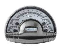 Dakota Digital VHX Gauge System Silver Alloy White