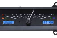 Dakota Digital VHX Gauge System Black Alloy Blue | 1963-64 Cadillac | Dakota Digital | 70139