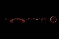 Dakota Digital VHX Gauge System Black Alloy Red | 1963-64 Cadillac | Dakota Digital | 70140
