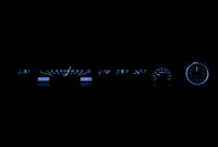 Dakota Digital VHX Gauge System Silver Alloy Blue | 1963-64 Cadillac | Dakota Digital | 70142