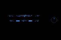 Dakota Digital VHX Gauge System Silver Alloy Blue | 1965-66 Cadillac | Dakota Digital | 70148