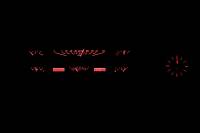 Dakota Digital VHX Gauge System Silver Alloy Red | 1965-66 Cadillac | Dakota Digital | 70149