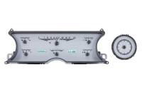 Dakota Digital VHX Gauge System Silver Alloy White | 1965-66 Cadillac | Dakota Digital | 70150