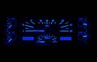 Dakota Digital VHX Gauge System Black Alloy Blue | 1940-47 Ford Truck/1940 Ford Car | Dakota Digital | 80002
