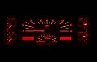 Dakota Digital VHX Gauge System Black Alloy Red | 1940-47 Ford Truck/1940 Ford Car | Dakota Digital | 80003