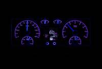 Dakota Digital HDX Gauge Series Black Alloy | 1940-47 Ford Truck/1940 Ford Car | Dakota Digital | 80008