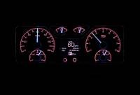 Dakota Digital HDX Gauge Series Black Alloy | 1940-47 Ford Truck/1940 Ford Car | Dakota Digital | 80008